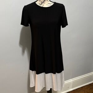 Annalee + Hope Black and White Mini Dress